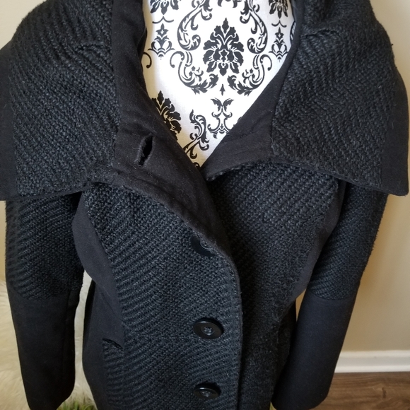 APT 9 BLACK PEACOAT - Picture 3 of 10